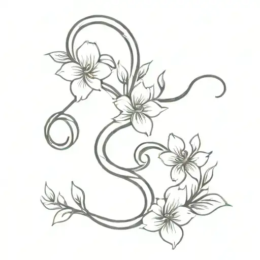 Snake Flowers Blooming