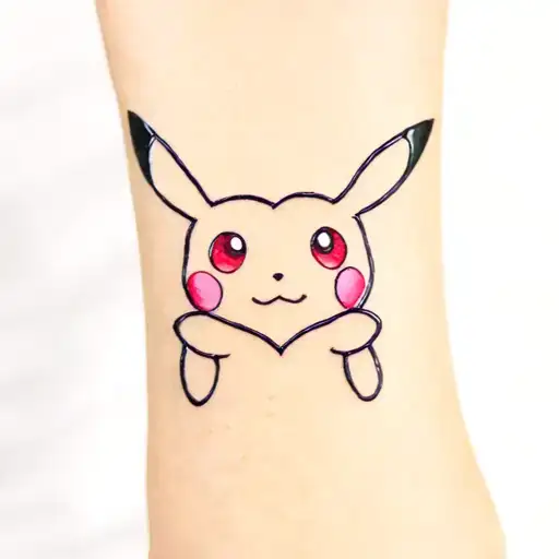 Pikachu Love Heart