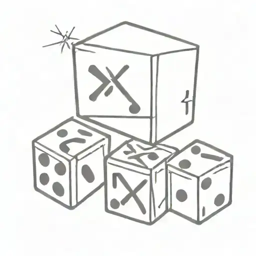 2004 Roman Numerals On Dice