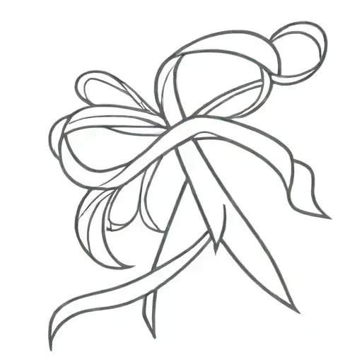 Lost Parent Cancer Ribbon