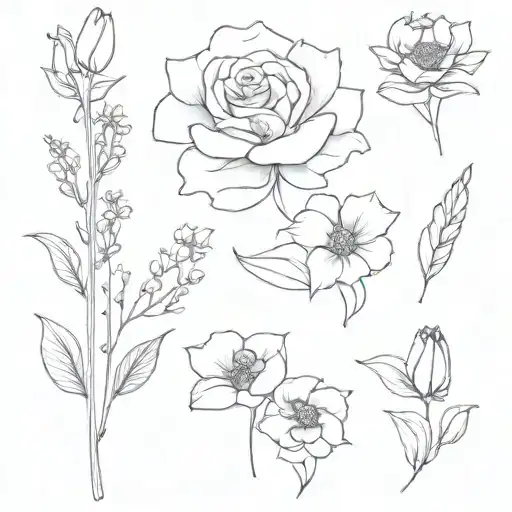 May October July February Birth Flowers