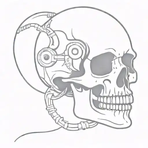 Music Skull Metal Music