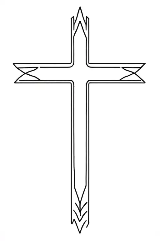 Christian Cross Memorial