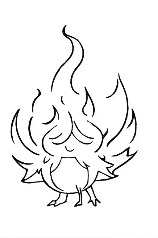 Calcifer From Howl Moving Castle