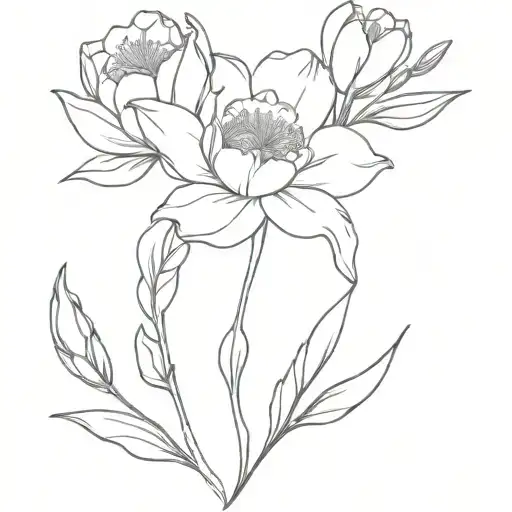 March July Birth Flower