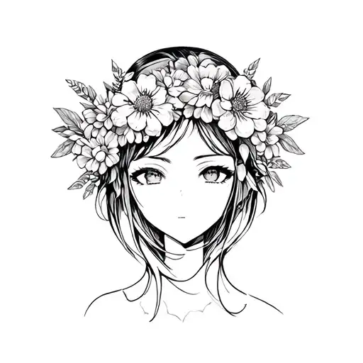 Create A Konoha Wrapped In Flowers Headband