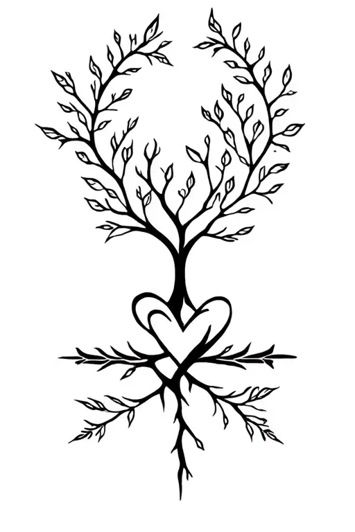 Treearrowbandgrowth Healingheart