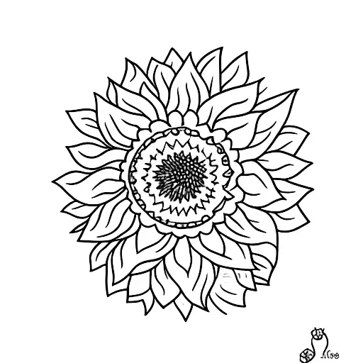 Sunflower Leg Sleeve