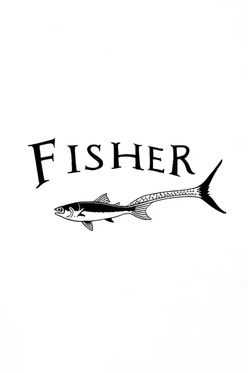 Fish Then The Word Fisher