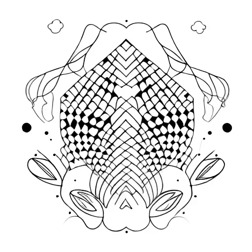 Simplistic African Tribe Pattern Design