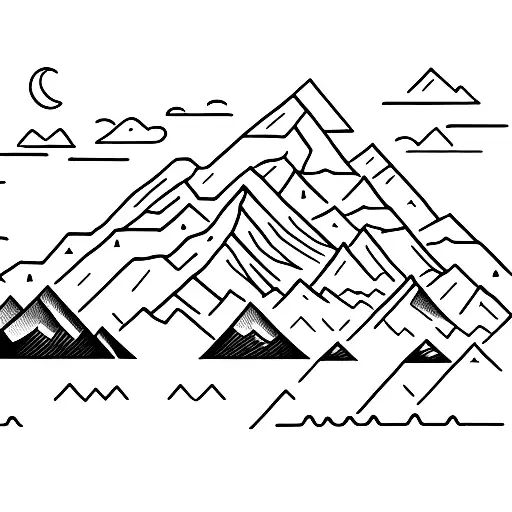 Coles Bay Mountain Ranges