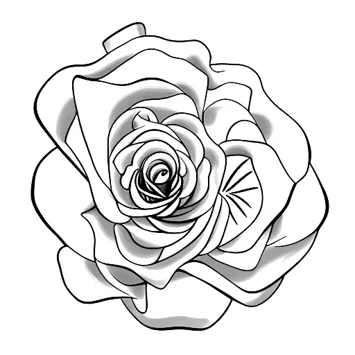 Dual Coloured Rose