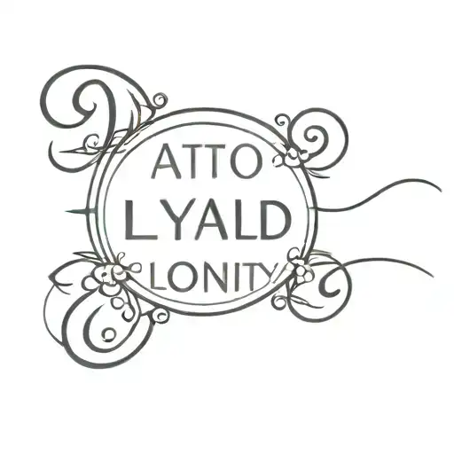 A Tattoo With Loyalty Meaning To Do With Friends