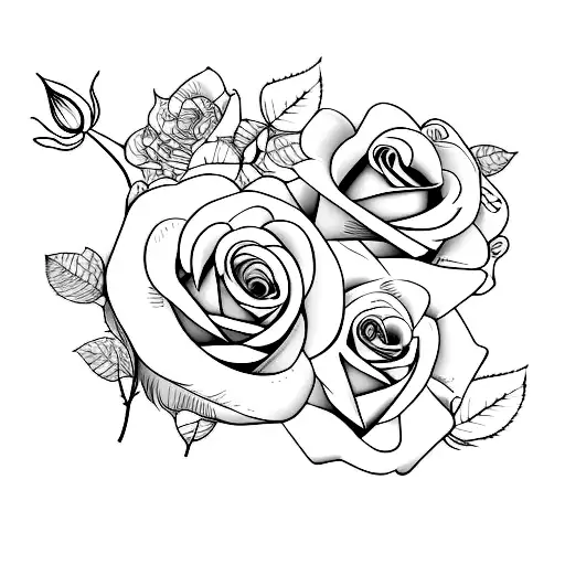 Rose And Lily Simple