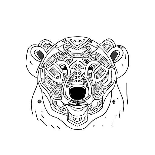 Polar Bear Side View