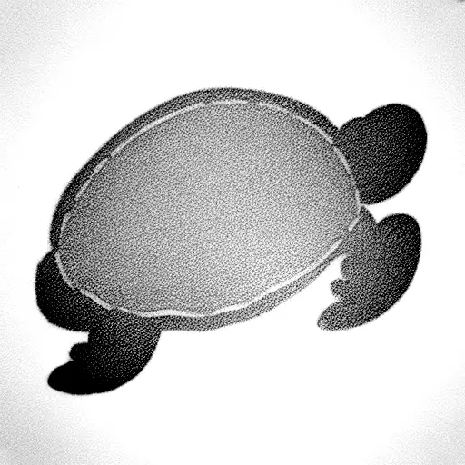 Turtle Laying In The Clouds