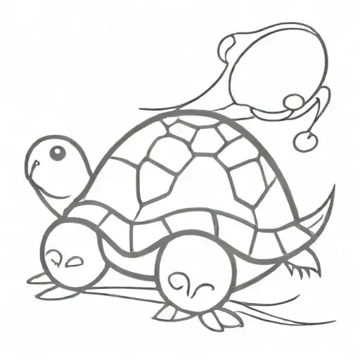 Turtle And Semi Colon