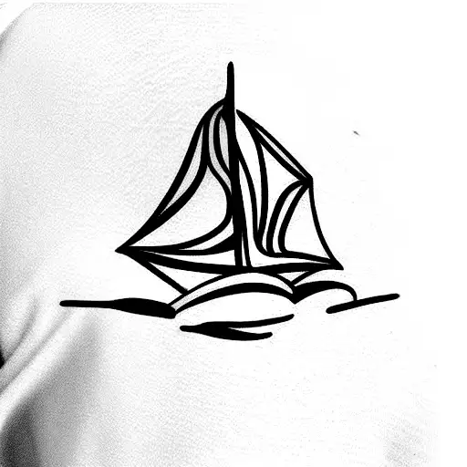 Nautical Cover Up Tattoo For Right Back Shoulder