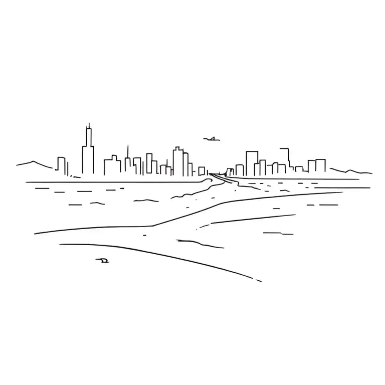 Wilderness Engulfed In City Traffic