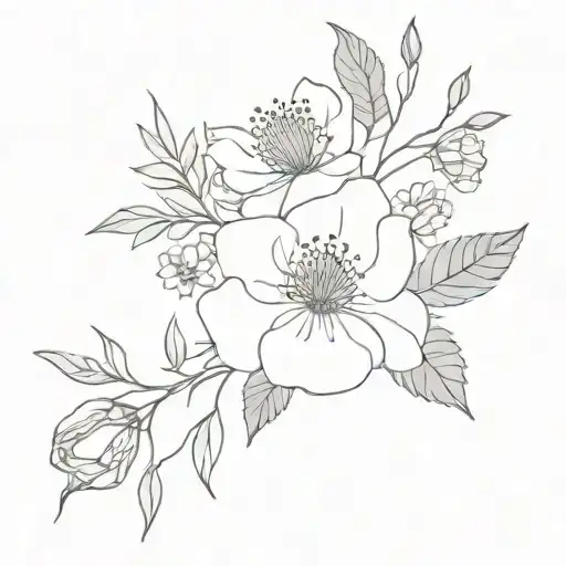 October And September Birth Flower Bouquet