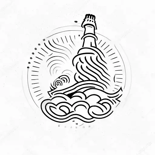 Beer Bottle With A Tornado Inside It And The Logo With The Date 22Nd January 2023