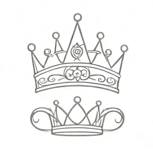 Crown And Family Logo Merged