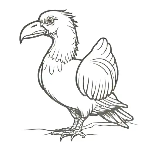 Dodo Bird Soaring
