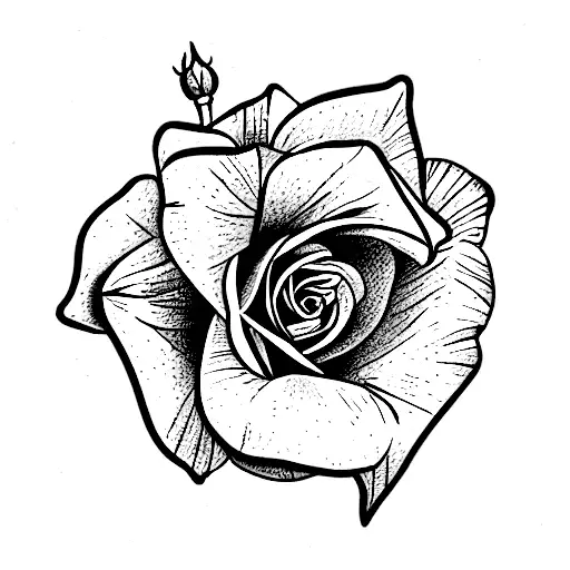 Rose And Narcissus Flowers