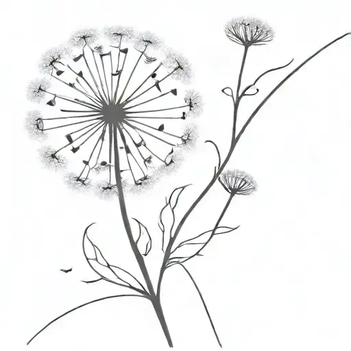 Dandelion On Wrist