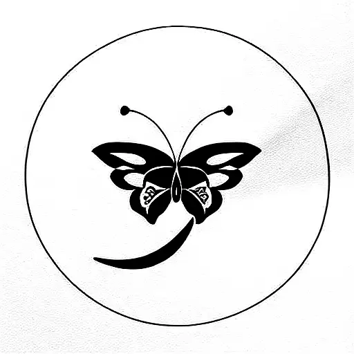 Rose Butterfly Canary Moon