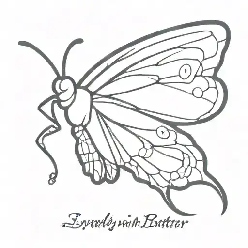 Loyalty With Butter Fly