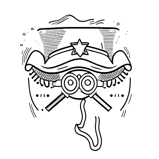 Cowboy Hat With Whiskey