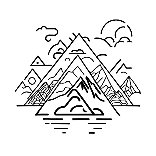 Mountain And Beaches In Triangle