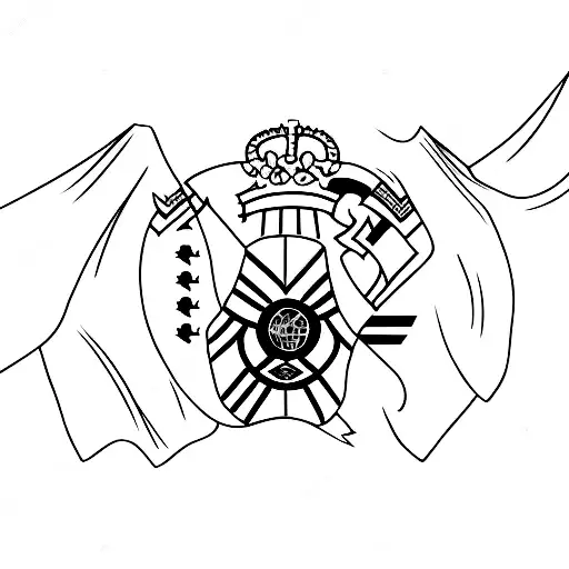 Combine The Uruguay Flag With A Soccer Ball