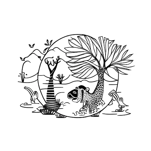 Safari Jungle And Ocean