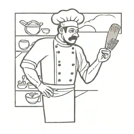 Chef Tattoo Inspired