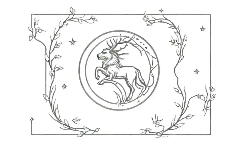 Iggdrasil And Zodiac Sing Leo
