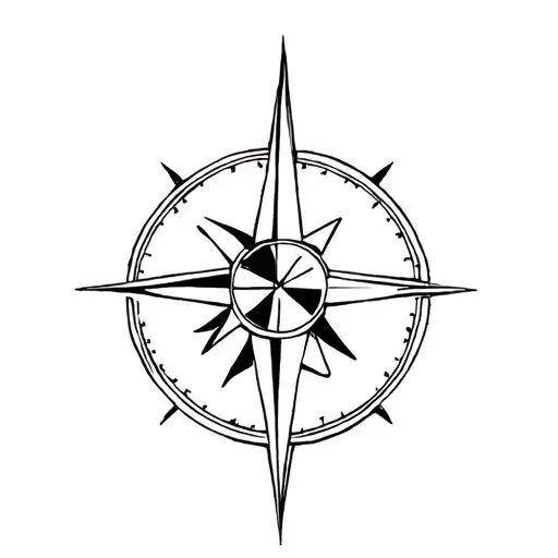 Reunion Island Compass