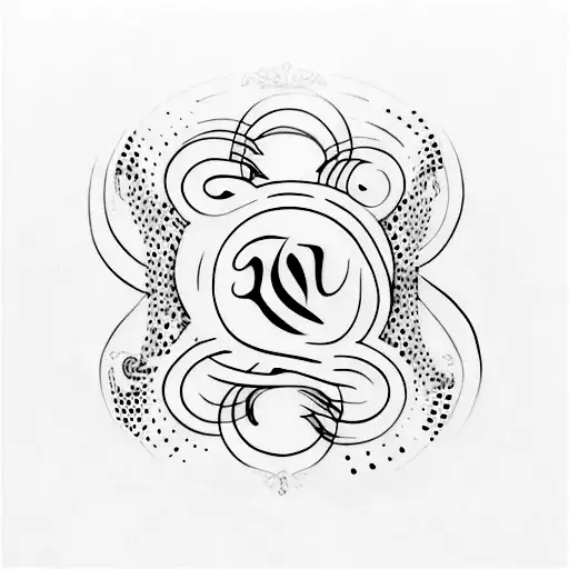 A Philosophical Quote Written In A Minimalist Calligraphy Style