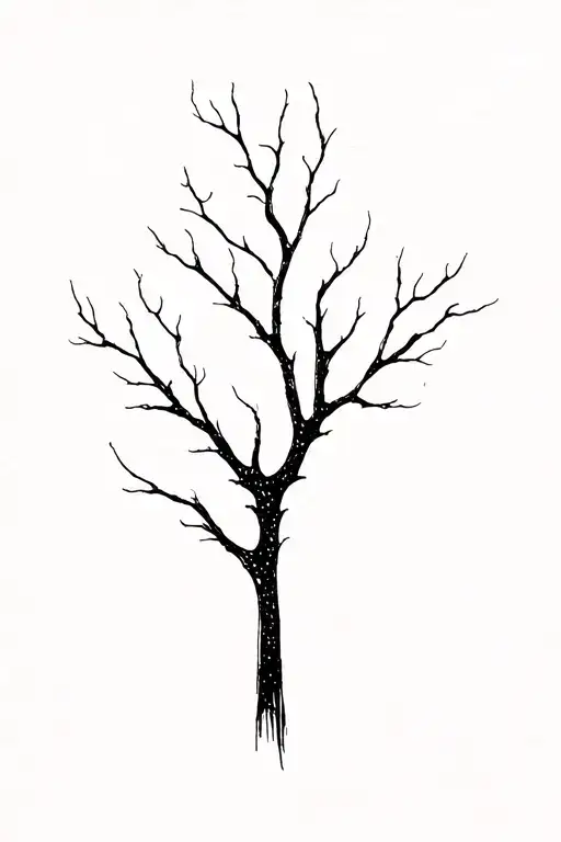 Dead Tree From Wrist To Shoulder