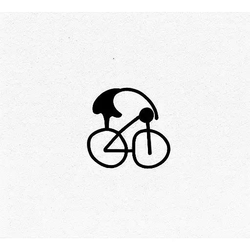 Circle With Biker Sign