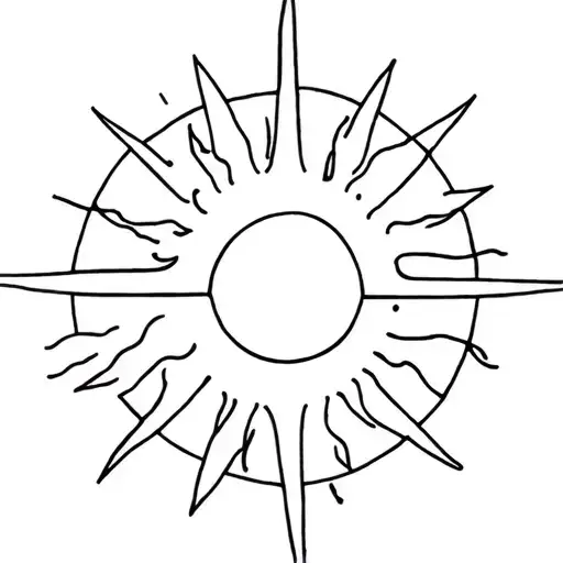 Rising Sun In A Universe