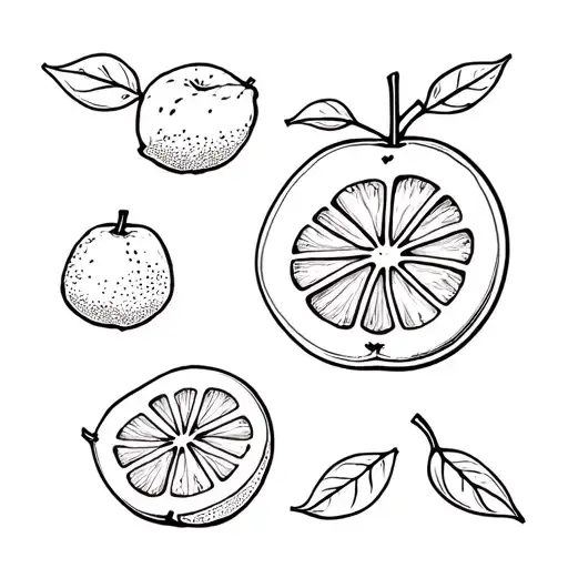 Fruit Flash Sheet Fine Line