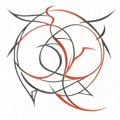 Black And Red Tribal