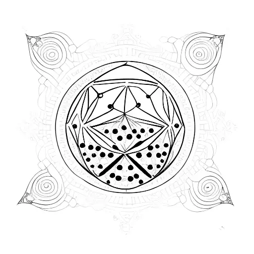 A Crystal Ball With Intricate Patterns And A Witch's Hand Reaching Out To Touch It