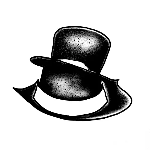 Dinosaur Wearing Tophat And Monicle