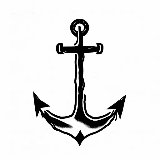 Anchor Wrapped With Thorns