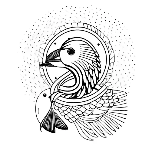 Bird With A Cigarette