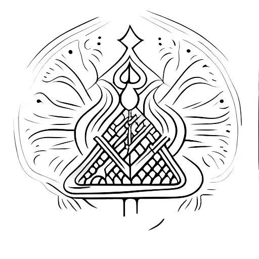 Dagger With The Word Devotion