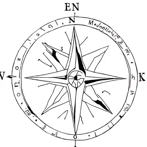 Mountain Compass Traveling